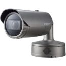 Hanwha XNO-8082R X-Series 6MP IR Bullet Camera, 2.8-8.4mm Varifocal Lens, Gray