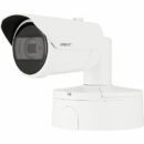 Hanwha XNO-8083R/KEX Series 6MP AI IR Bullet IP Camera, 4.4-9.3mm Motorized Varifocal Lens, White, TAA Compliant
