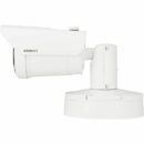 Hanwha XNO-8083R/KEX Series 6MP AI IR Bullet IP Camera, 4.4-9.3mm Motorized Varifocal Lens, White, TAA Compliant