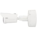 Hanwha XNO-9083R Series 8MP IR Bullet Camera, 4.4-9.3mm Motorized Varifocal Lens, White