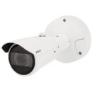 Hanwha XNO-C7083R Series 4MP IR Bullet Camera, 2.8-10mm Motorized Varifocal Lens, White