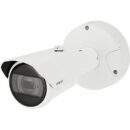 Hanwha XNO-C7083R/KEX Series 4MP AI IR Bullet IP Camera, 2.8-10mm Motorized Varifocal Lens, White, TAA Compliant