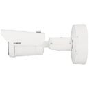 Hanwha XNO-C9083R Series 8MP IR Bullet Camera, 4.4-9.3mm Motorized Varifocal Lens, White