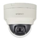 Hanwha XNP-6120H/KME Series 2MP Outdoor WDR Mini PTZ Dome IP Camera, 12x Optical Zoom Lens, White, TAA Compliant