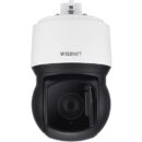 Hanwha XNP-8300RW X-Series 6MP IR PTZ Dome Camera with Built-In Wiper, 5-150mm Varifocal Lens, Black/White