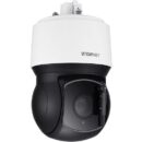 Hanwha XNP-8300RW X-Series 6MP IR PTZ Dome Camera with Built-In Wiper, 5-150mm Varifocal Lens, Black/White