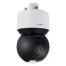 Hanwha XNP-9250R/KAP Series 4K IR PTZ Plus IP Camera, 25x Optical Zoom Lens, Black/White, TAA Compliant
