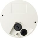Hanwha XNV-6010 X-Series 2MP Outdoor Vandal Dome Camera, 2.4mm Fixed Lens, Ivory