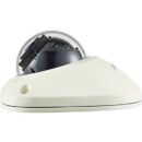 Hanwha XNV-6012M X-Series 2MP Mobile Outdoor Vandal Dome Camera, 2.4mm Fixed Lens, Ivory