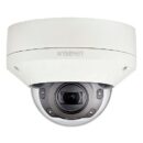 Hanwha XNV-6080R/KME Series 2MP WDR Dome IP Camera, 2.8-12mm Motorized Varifocal Lens, White, TAA Compliant