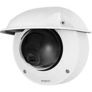 Hanwha XNV-6081Z X-Plus 2MP Outdoor Vandal Dome PTRZ Camera, 2.8-12mm Varifocal Lens, White