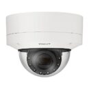 Hanwha XNV-6123R/KDO Series 2MP AI Outdoor IR Vandal Dome IP Camera, 5.2-62.4mm Motorized Varifocal Lens, White, TAA Compliant