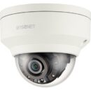 Hanwha XNV-8020R X-Series 5MP IR Outdoor Vandal Dome Camera, 3.7mm Fixed Lens, Ivory