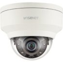 Hanwha XNV-8040R X-Series 5MP IR Outdoor Vandal Dome Camera, 7mm Fixed Lens, Ivory