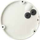 Hanwha XNV-8080R X-Series 5MP IR Outdoor Vandal Dome Camera, 3.9-9.4mm Varifocal Lens, Ivory