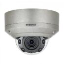 Hanwha XNV-8080RSA/KUS Series 5MP Outdoor IR Vandal Dome IP Camera, 3.9-9.4mm Varifocal Lens, Stainless Steel, TAA Compliant