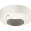 Hanwha XNV-8081Z X-Plus 5MP Outdoor Vandal IP Dome PTRZ Camera, 3.6-9.4mm Varifocal Lens, White