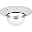 Hanwha XNV-8082R X-Series 6MP IR Outdoor Vandal Dome Camera, 2.8-8.4mm Varifocal Lens, White