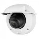 Hanwha XNV-8082R/KAP Series 6MP Outdoor IR Vandal Dome IP Camera, 2.8-8.4mm Motorized Varifocal Lens, White, TAA Compliant