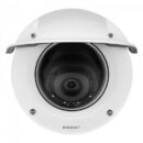 Hanwha XNV-8082R/KAP Series 6MP Outdoor IR Vandal Dome IP Camera, 2.8-8.4mm Motorized Varifocal Lens, White, TAA Compliant