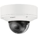 Hanwha XNV-8083R Series 6MP Outdoor IR Vandal Dome IP Camera, 4.4-9.3mm Motorized Varifocal Lens, White