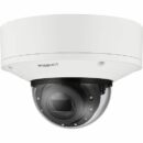 Hanwha XNV-9083R/KEX Series 4K Outdoor IR Vandal Dome IP Camera, 4.4-9.3mm Motorized Varifocal Lens, White, TAA Compliant