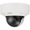Hanwha XNV-C7083R Series 4MP Outdoor IR Vandal Dome IP Camera, 2.8-12mm Motorized Varifocal Lens, White