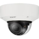 Hanwha XNV-C9083R Series Peripheral 4K Outdoor IR Vandal Dome IP Camera, 4.4 9.3mm Lens, White