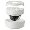 Hanwha XNV-C9083R/KEX Series 4K Outdoor IR Vandal Dome IP Camera, 4.4 9.3mm Lens, White, TAA Compliant