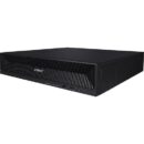 Hanwha XRN-1620B2 X-Series 4K 16-Channel H.265 NVR with AI Search, 140Mbps, 12TB HDD, Black