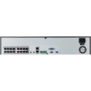 Hanwha XRN-1620SB1 X-Series 4K 16-Channel NVR with PoE Switch and AI Search, 140Mbps, HDD Not Included, (Replaces XRN-1610SA)