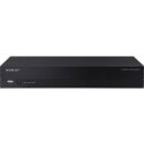 Hanwha XRN-420S X-Series 8MP 4-Channel NVR with PoE Switch, 50Mbps, 2TB HDD, Black (Replaces XRN-410S)