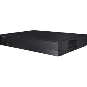 Hanwha XRN-420S X-Series 8MP 4-Channel NVR with PoE Switch, 50Mbps, 4TB HDD, Black (Replaces XRN-410S)