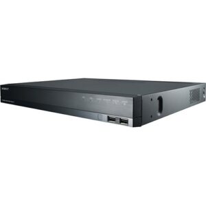 Hanwha XRN-820S X-Series 4K 8-Channel H.265 NVR, 100Mbps, 8TB HDD, Black (Replaces XRN-810S)