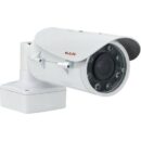 LILIN Z2R8052EX25 5MP Auto Focus IR Vandal Resistant IP Bullet Camera, 5.3-130mm Lens, White