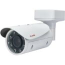 LILIN Z2R8052EX25 5MP Auto Focus IR Vandal Resistant IP Bullet Camera, 5.3-130mm Lens, White