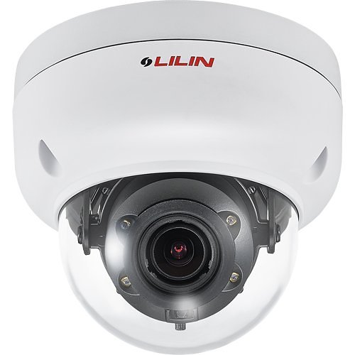 LILIN Z7R6482X3-P 8MP Auto Focus IR Vandal Resistant Dome IP Camera, 2.8-8mm Lens