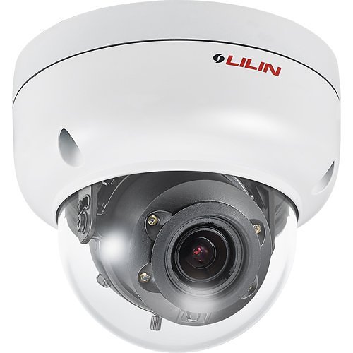 LILIN Z7R6482X3-P 8MP Auto Focus IR Vandal Resistant Dome IP Camera, 2.8-8mm Lens
