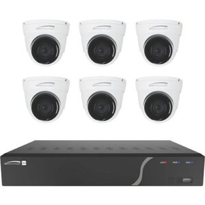 Speco ZIPK8TA 8-Channel NVR Surveillance Kit with 5MP IP Cameras and 8MP Advanced Analytics Camera, 2TB