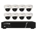 Speco ZIPL88D2 8-Channel NVR with 2TB and 8x Full HD 1080p Outdoor IR Dome Cameras