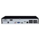 Speco ZIPN8T2 Analytic 7-Piece Surveillance Kit with 6x5MP IP Cameras and 1x8-Channel PoE NVR, 2TB HDD