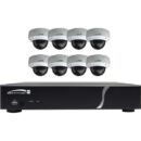 Speco ZIPT88D2 Channel Hd-Tvi 1080p DVR, 2tb Hd-Tvi 1080p Outdoor IR Dome Cameras