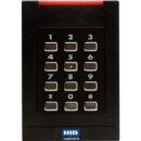 HID 921PMNNEKEA06A multiCLASS SE RPK40 Smart Keypad Reader, 125 kHz HID Prox, AWID and EM4102, 13.56 MHz HID Mobile Access IDs via NFC and Bluetooth, Wiegand, Pigtail, Mobile-Enabled, LED Red, 8-BIT