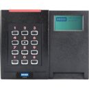 HID 923NPRNEK0000Q pivCLASS SE RKCL40-P Dual Interface Smart Card Reader with LCD, Low Frequency Off, High Frequency Standard, Sio, Seos, FIPS, CAK, PKI, RS485 Full Duplex, Pigtail, Black