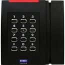 HID 925PTNNEK00135 multiCLASS SE RMPK40 Smart Keypad Reader, 125 kHz HID Prox, AWID and EM4102, 13.56 MHz Maximum Compatibility, Wiegand, Pigtail, Standard v1, LED Red, Flash Green, Black