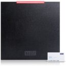 HID 940NNNTEK2037P iClass SE R90 Long Range Smart Card Reader, Low Frequency Off, High Frequency Sio, Seos, Wiegand, Terminal, LED Red, Green Flashing, Buzzer On, CSN Suppressed, Black