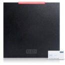 HID 940NTNTEK0006K iCLASS SE R90 Reader with Extended Read Range, Maximum Compatibility, Wiegand, Terminal Strip, Standard v1, LED Off, Flash Green, CSN 32-BIT MSB, Black