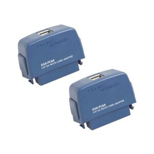 Fluke DSX-PC6AS CAT6A Patch Cord Adapters, 2-Pack