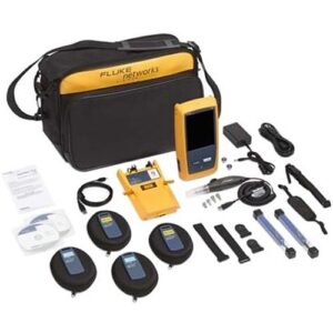Fluke OFP2-100-QI/GLD OptiFiber Pro ODTR Kit with Inspection and Wi-Fi, 1-Year Gold Support
