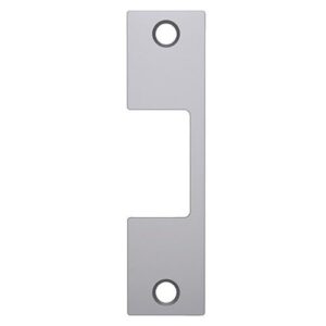 HES J-630 1006 Series Square Corners Faceplate, 4-7/8" 1-1/4", Satin Stainless Steel